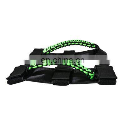 Universal Green Paracord ATV UTV Roll Bar Grab Handles and Accessories for Polaris