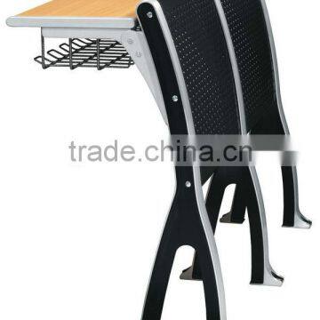 Aluminum Leg College Desk and Chair for Classroom Furnutire TC-901A-L photo-3