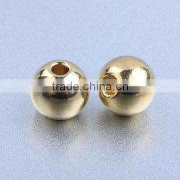 fashion Jewelry findings Smooth Brass Beads
