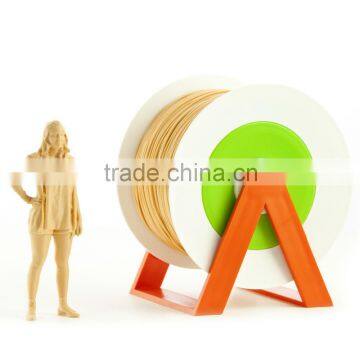 Pla 3d Printer Material Doll Pink Filament With the New Spool Convertible Into a Coat Hanger. Spool Holder Included.