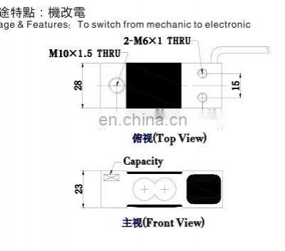 NA151 60KG Small Aluminum Alloy Load Cell photo-4