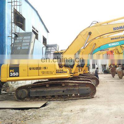 Японский оригинальный гусеничный экскаватор Komatsu PC350 в Шанхае