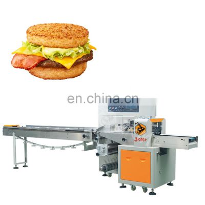 High-Quality Horizontal Flow Rice Ball Hamburger Packaging Machine With Multi-Function