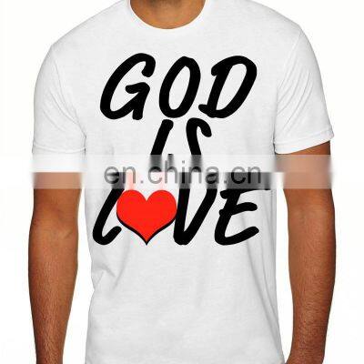 custom design print white cotton T shirts men white tee-shirt