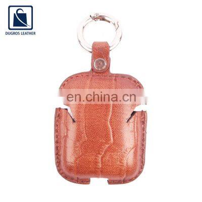 Bulk Quantity Manufacturer of High Quality Hot Selling Elegant Design Nickle Fitting Genuine Leather Airtag Key Chain photo-5
