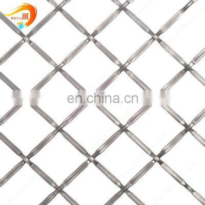 Stainless Steel Crimped Wire Mesh Galvanized Square Woven Wire Mesh