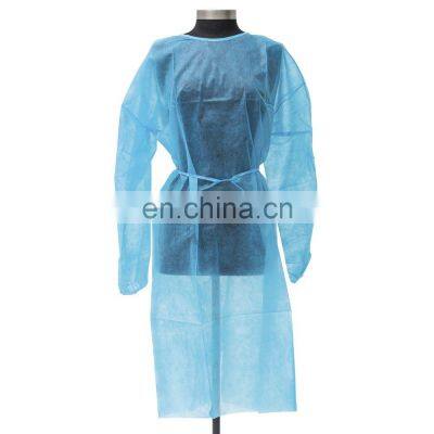 Waterproof PP+PE Isolation Gown Disposable Gown For Lab or Food Processing photo-2