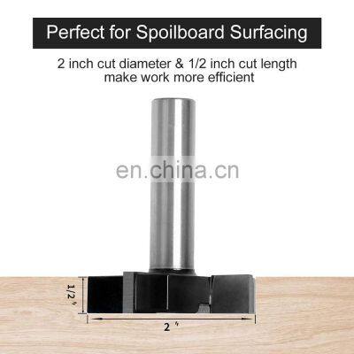 Insert-Style End Mill Surfacing Router Wood Router Bits Spoilboard CNC Wood Router Insert Bits 2