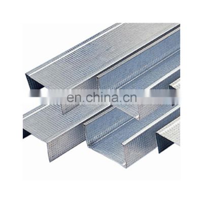 Furring channel for false ceiling light gauge steel studs