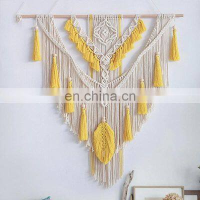 Best Seller Naturally Beautiful Macrame Boho Wall Hanging Decor photo-2