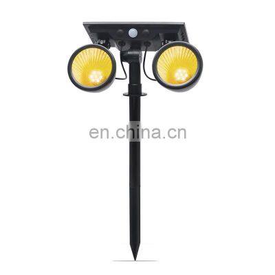 Luz solar Farolas solares, Luces solares para paisajes LED de 2 en 1, Ajustables a 180 grados y a prueba de agua para seguridad exterior photo-2