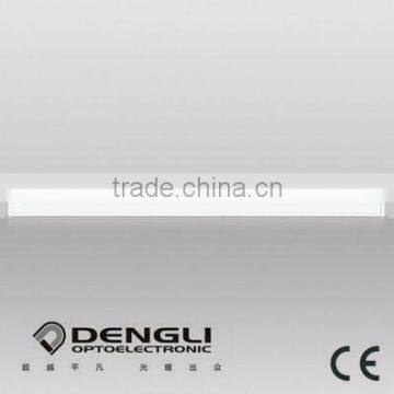 2000x100mm spring mounted hanging flat slim led panel light for office