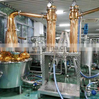 Custom Brandy Distilling Machine Moonshine Still Equipment Whiskey Distillery Machine photo-4