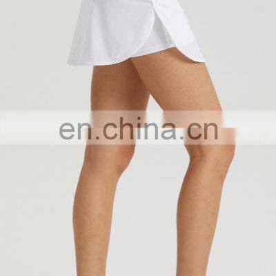 High Stretch Women Cool Fabric Anti UV Sun Proof UPF 50+ Tennis Golf Mini Skirt 2 In 1 High Waist Pocket Gym Yoga Fitness Wear photo-3