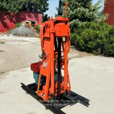 50 Meter Lightweight Engineering Survey Drilling Rig Crawler Rock Core Sampling and Exploration Equipment