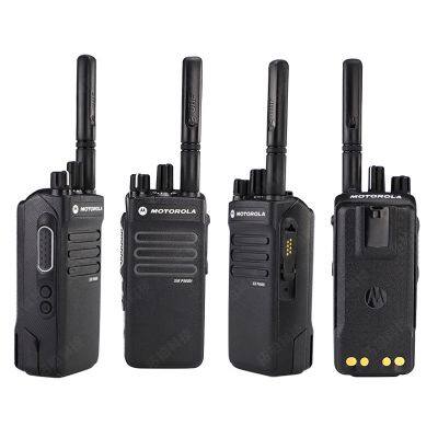 Original Moto DP2400e Walkie-Talkie UHF/VHF Handheld Walkie Talkie Digital Intercom photo-3