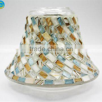 mosaic shade ,glass jar mosaic,mosaic jars,mosaic candle jar