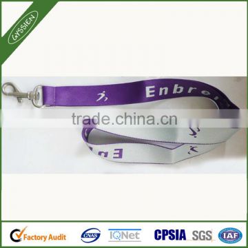 New fashion China factory nylon/polyester woven lanyard