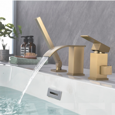 Convenient operation, space-saving, multi-functional nozzle, hygienic use,  suitable for various families to use Separate basin mixer series