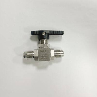 Double Ferrule Instrumentation Valve With SS316 Body for Gas/Liquid Applications