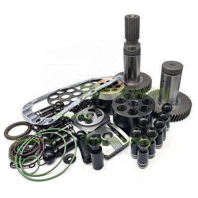 Hydraulic Pump Repair Kits A8VO107 Double Pump Spare Parts for Caterpillar E320B E320BLExcavator Piston Pump Rotary Group Kits