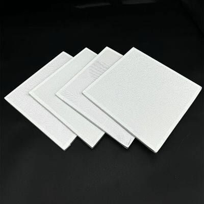 600x600mm White PVC Gypsum Ceiling Panel - Low Maintenance & High Impact Resistance