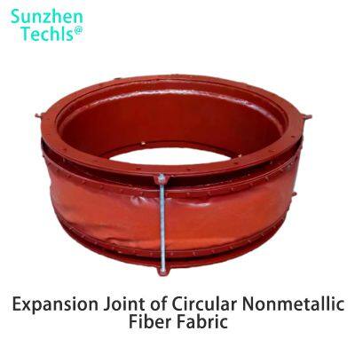 Раздвижной шов из круглого неметаллического волокнистого ткани