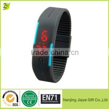 Silicone Led Flashing Slap Watch for Sports