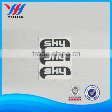 Custom SKY design electroform nickel plating sticker