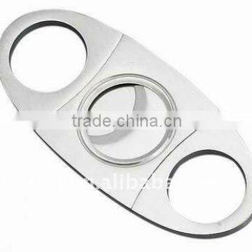 S/S cigar cutter / double blades / 56R / MATT / HOT