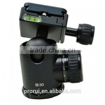 Q02 SLR Camera Tripod Ball Head Gimbal Lock Hydraulic Damping Micro-benchmark photo-4