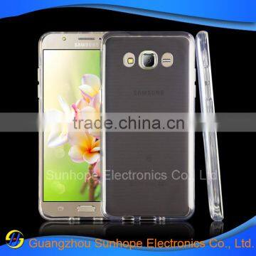 Transparent cell phone cover for Samsung J5 2016 J500 tpu skin