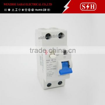 hot sell b c d curve electrical circuit breaker earth leakage circuit breaker ELCB RBCO