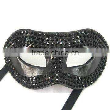 Custume Carnival Accessories HT-HF019 Plastic Half Face Party Eye Mask and Custom Eye Mask