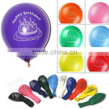 Meet EN71!Nitosamines detection! round shape balloon latex wholesale