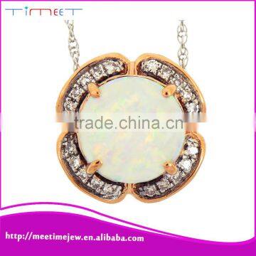OEM Women Jewelry Zircon necklace pendant
