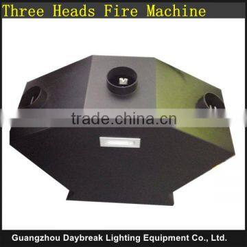 stage equipment dmx512 fire machine, 3 heads progammable fire machine foe show