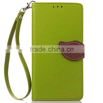 For LG K10 New Products, Leaf PU Leather Case for LG K10, For LG K10 Phone Cases photo-3