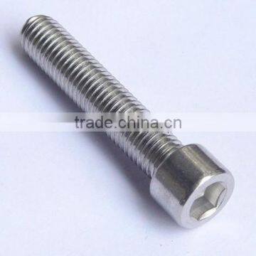 Zinc plated DIN912 hex socket cap screw pass ISO