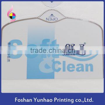 Irregular Shape Sanitary Napkins Sealing Sticker Custom Waterproof Die Cut Label photo-2
