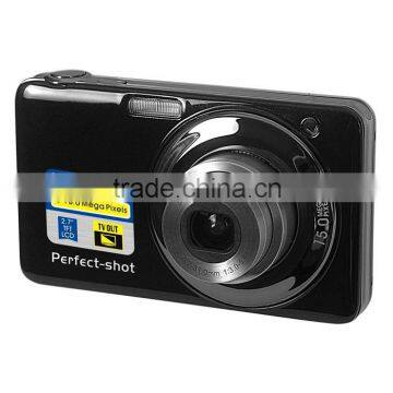 Full HD Digital Camera With 2.7'' TFT LCD and 5X Optical Zoom 9.0 Mega Pixels CMOS Sensor DC-V600 photo-3