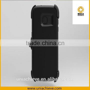 Case for Samsung S6 Edge/S7 Edge Armor Hybrid Robot Phone Case With Full Body Covered Red photo-6