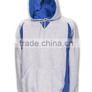 blue with custom logo brand hoodies manufacturers