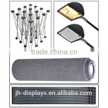 Grey Trade Show Exhibition Fabric Pop up Display 3*3 3*4 photo-2