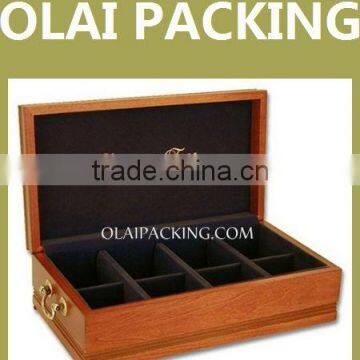 Luxury Variety Wooden Tea Chest Box With 30 Large Pyramid Real Leaf Tea Bags photo-3
