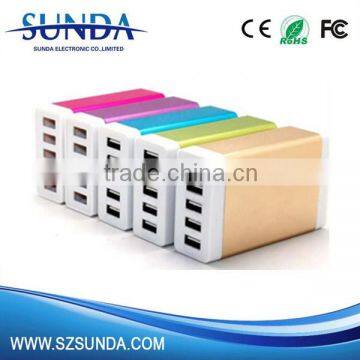New Product 5 Port USB Wall Charger , Universal Mobile Travel Charger 5V 7A AC Power Adapter for Tablet