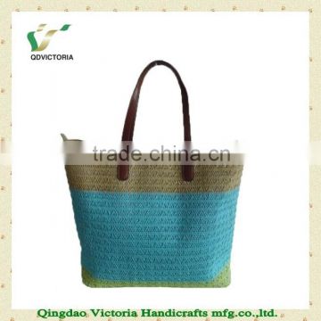 Hot sale paper straw beach bags