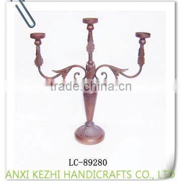 LC-89280 Antique metal candle holder