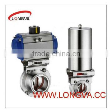 senor pneumatic actuator with double bracket