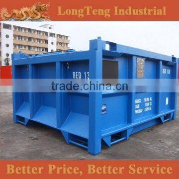 Hot sell DNV 2.7-1 7' 8'' offshore mud skip container for sale